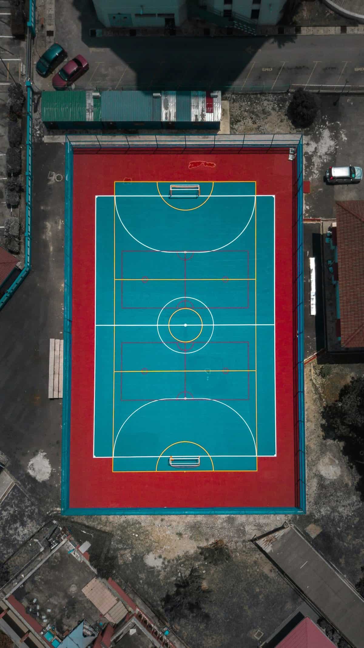 futsal field size