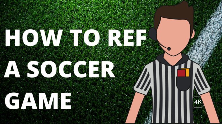 How to Ref a Soccer Game Like a Pro