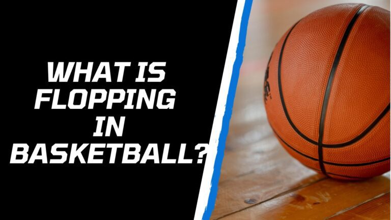 what is flopping in basketball