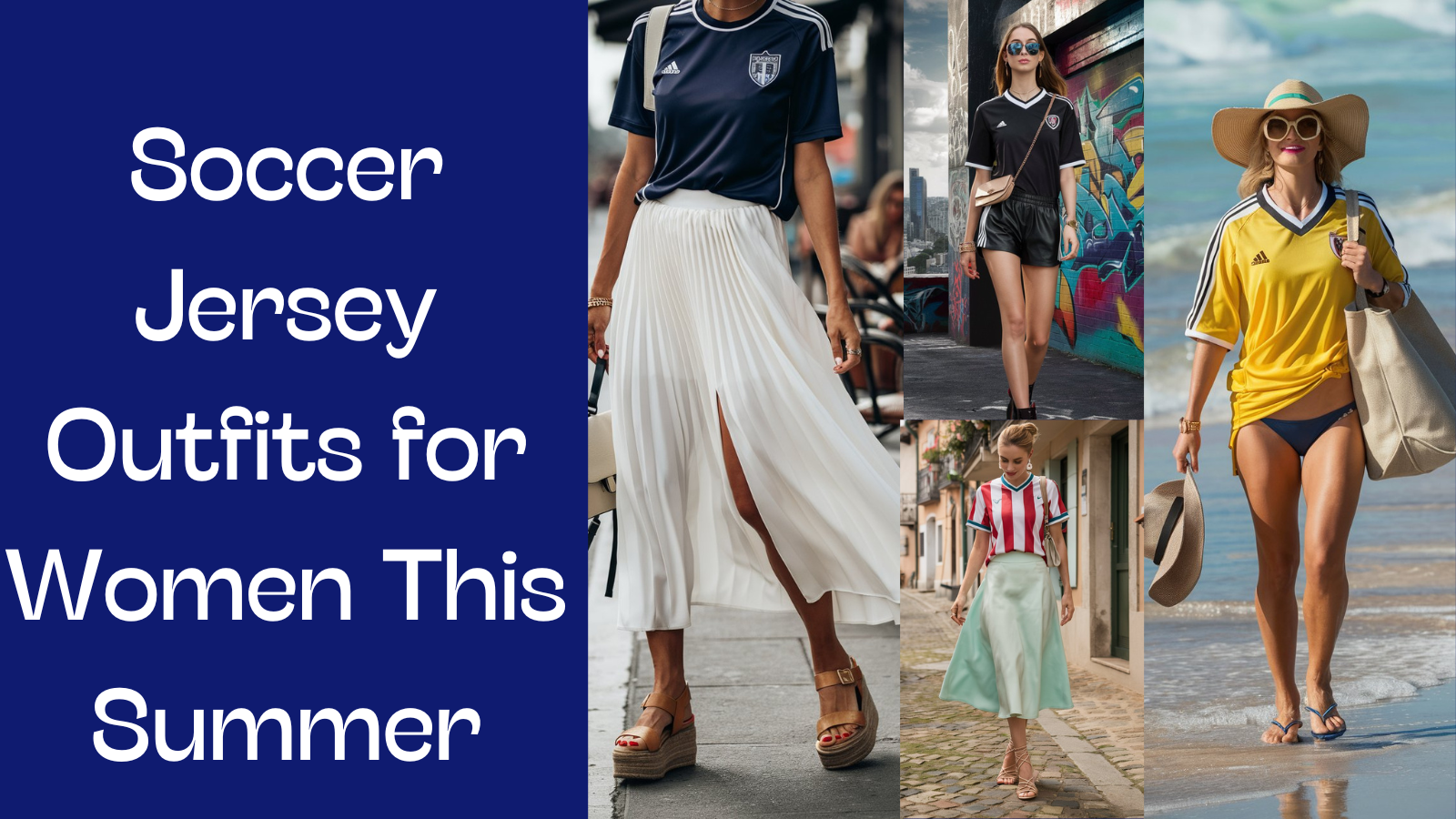 Soccer Jersey Outfits for Women This Summer