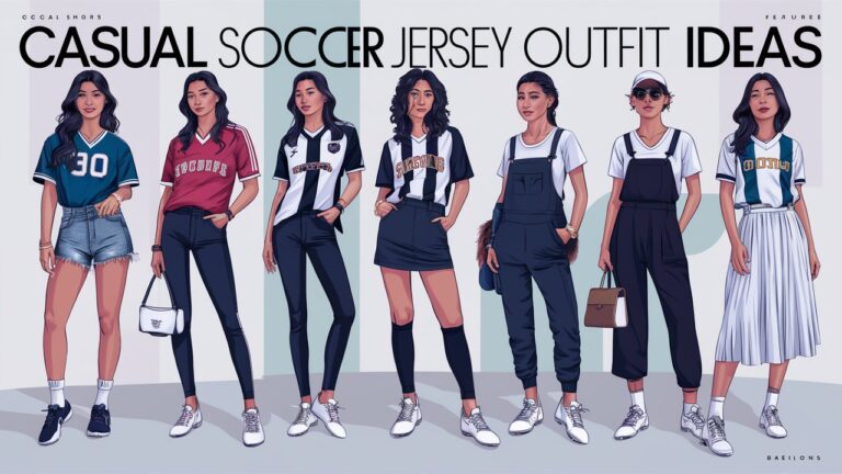 7 Casual Soccer Jersey Outfit Ideas for Women