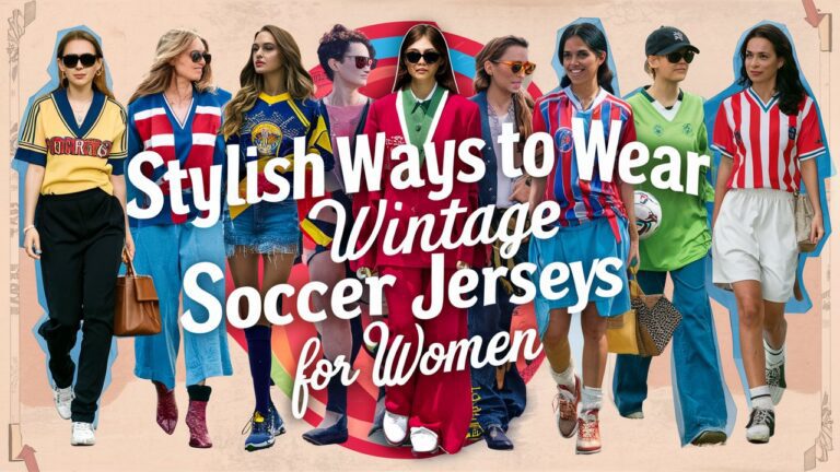 Top 7 Vintage Soccer Jersey Outfit Ideas for Women