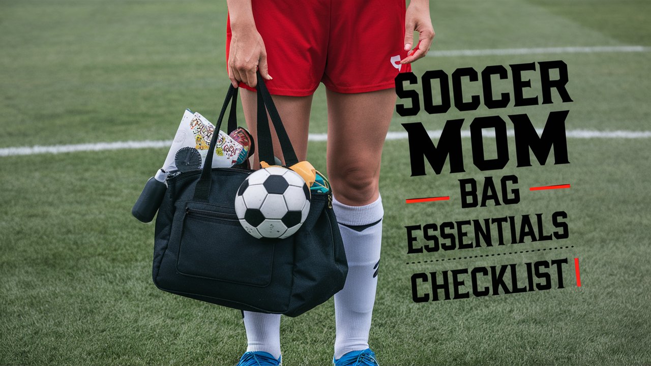 soccer mom bag essentials checklist